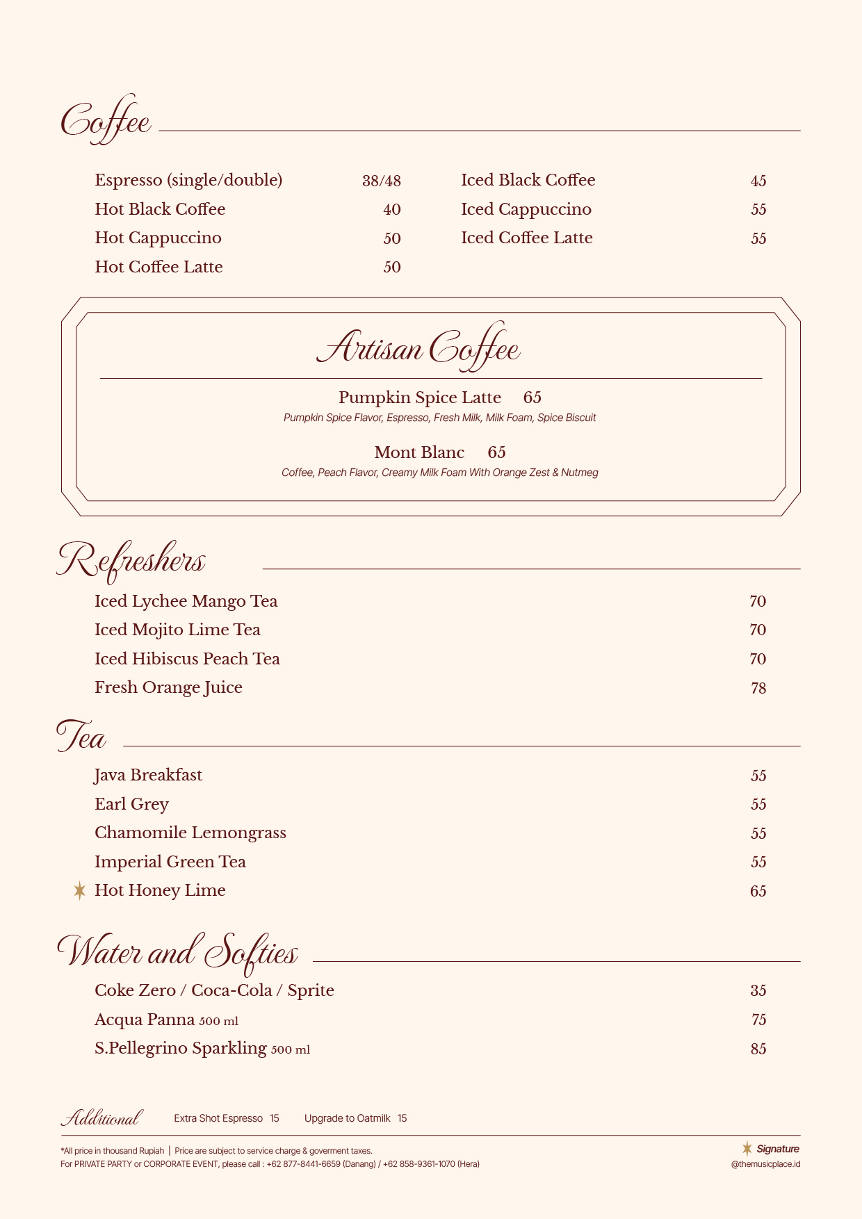 Coffee & Tea